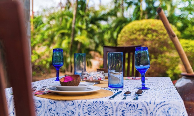 Cap Estate Villa | Spacious private villa apartment with pool & 5 min walk to the beach