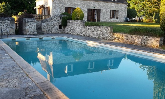 Capdrot House | Spacious property in wooded grounds - not overlooked Monpazier - Private swimming pool
