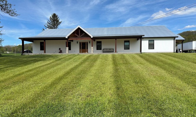 Plummers Landing House | Spacious & serene country location with cozy at home familiarity.