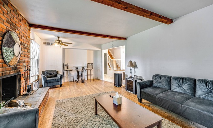 Southfield House | Spacious Southfield Home w/Patio & Yard!