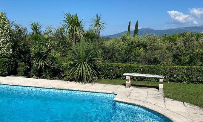 Roquefort-les-Pins Villa | Spacious Villa in Valbonne with Swimming Pool