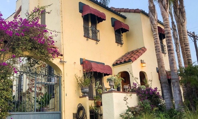 Mid City Apartment | Spanish Hilltop Oasis with City Views