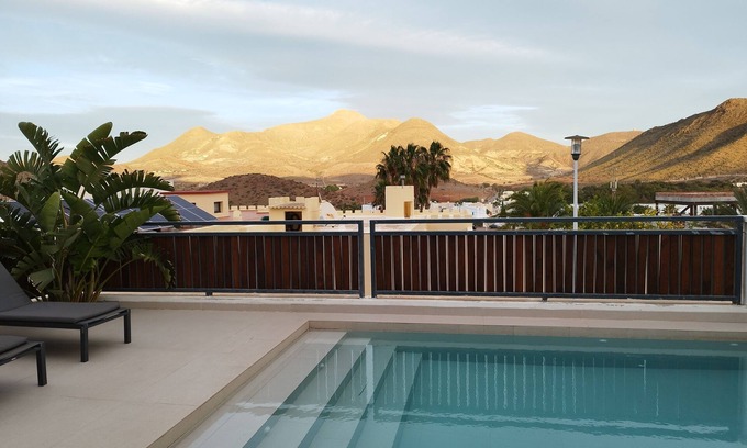 San Jose Villa | Spanish villa in Cabo de Gata . 10 min from the beach. Private saltwater pool. .