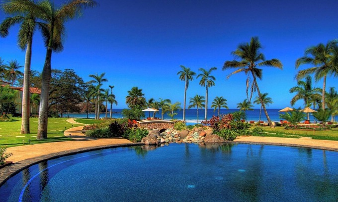 Playa Flamingo Villa | Spectacular 5 Star Beach Front Villa #5 at Prestigious Palms Private residences