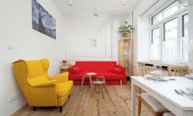 Fabryczna Apartment | Spiżowa 18 | Wrocław | Colorful Apartment | Near Centre