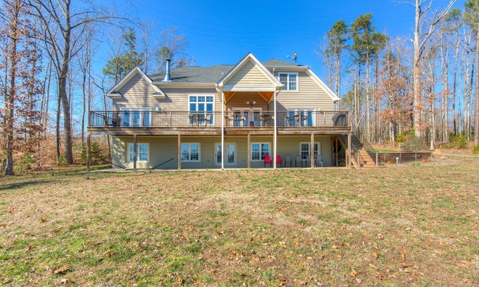 Mineral House | Splendid, dog-friendly, lakefront home w/a private dock & amazing views