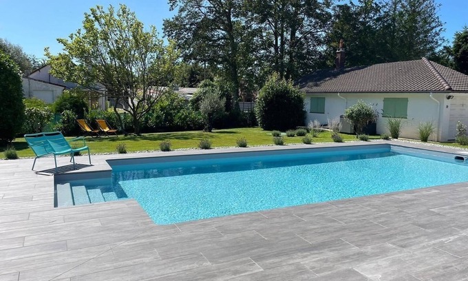 Merlimont Villa | Splendid Villa Stella-Plage heated pool