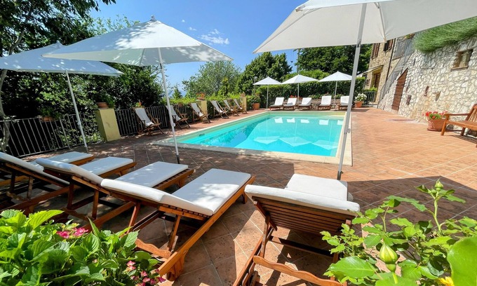 Strettura House | Spoleto Splash : Toretta/wifi/aircon/dishwasher - large terrace, patio, gardens