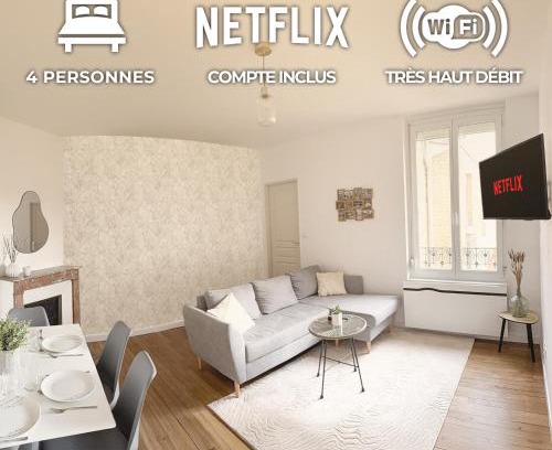 Mont d'Arene Apartment | Spring - Centre-Ville - Gare - Spacieux - Netflix