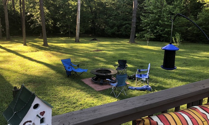 Iuka House | Spring haven! Perfect spot on lake for fishing! Spacious home; Eagles near!