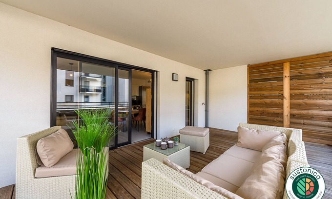 Saint-Jorioz Apartment | ST JORIOZ centre - Appartement Lac & Semnoz 6pax