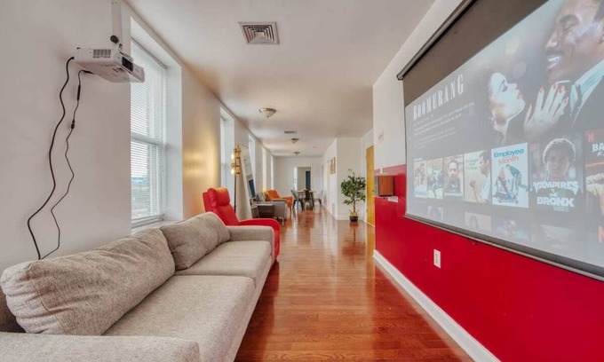 Chinatown Apartment | Stairway | 3BR Apt w W/D, Home Theater