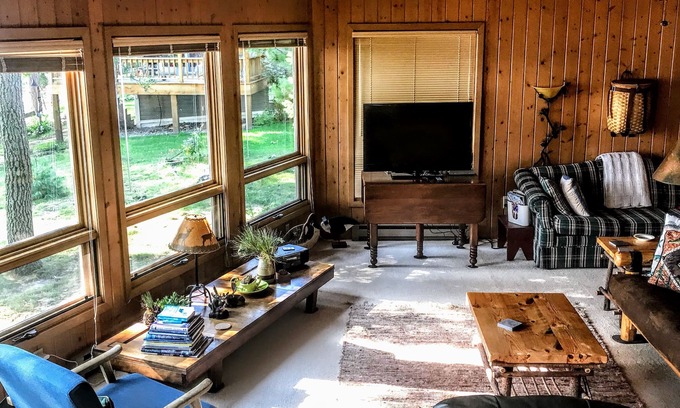 Brainerd Cabin | STARDUST CABIN-Lake front home on Gladstone Lake near Nisswa & Brainerd MN