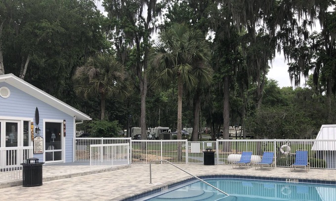 Reddick House | Stay at Park House and enjoy the Horse Country and all the RV Resort amenities.