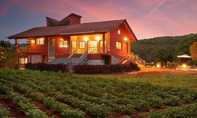 Mahabaleshwar Villa | StayVista's Amoda Villa - Near Venna Lake, Amidst Farmland with Jacuzzi and Indoor Activities