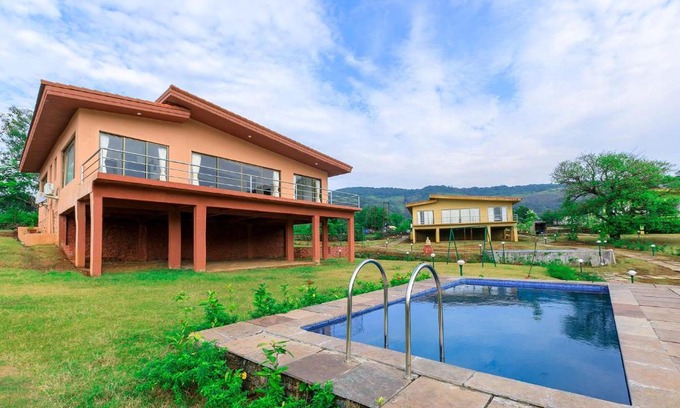 Kurvande Villa | StayVista's Shivom Villa 3 - A Serene Escape with Views of the Valley and Lake