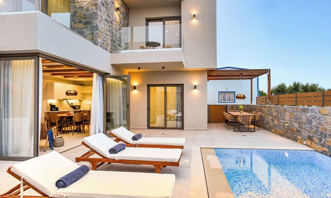 Anopolis Villa | Stefi Deluxe Villas - Avgi Private Pool Retreat