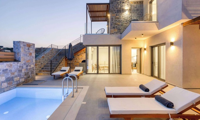 Anopolis Villa | Stefi Deluxe Villas - Ekali Private Pool Retreat