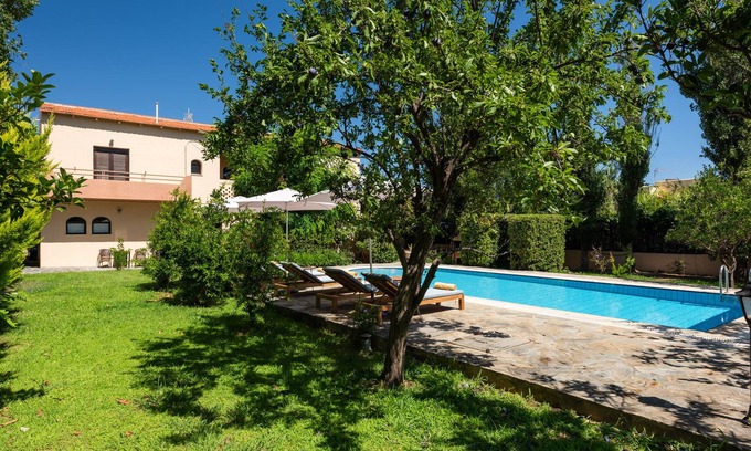 Maleme Villa | Stella Villa, A private villa with pool, located 600m from the beach