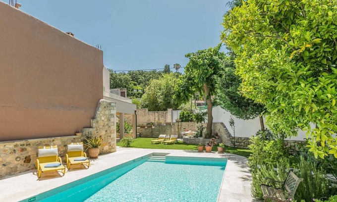 Armenoi Villa | Step free accessible villa great village views