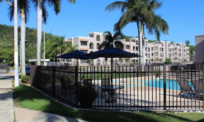 Hucares Condo | Steps away from a soft sand beach and warm waters
