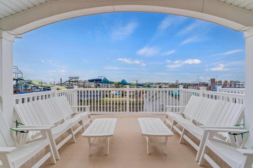 Seaside Heights House | Steps From Beach & Boardwalk, Ocean Views with 5 Decks, 3 Cars