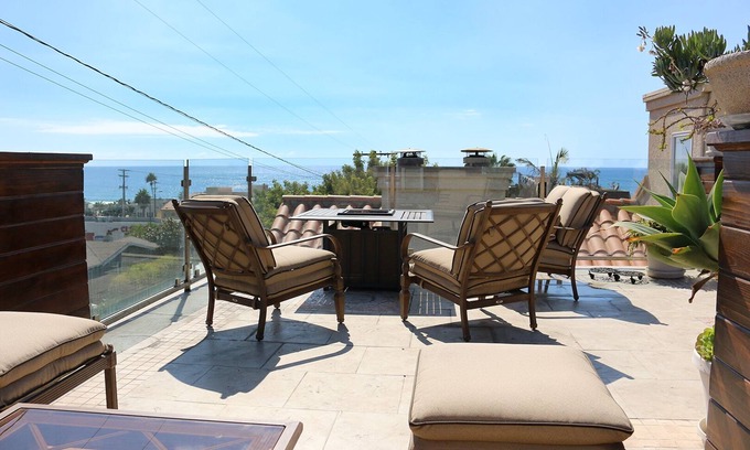 The Strand House | Steps from the sand! New Hermosa Beach House with View and Rooftop Deck
