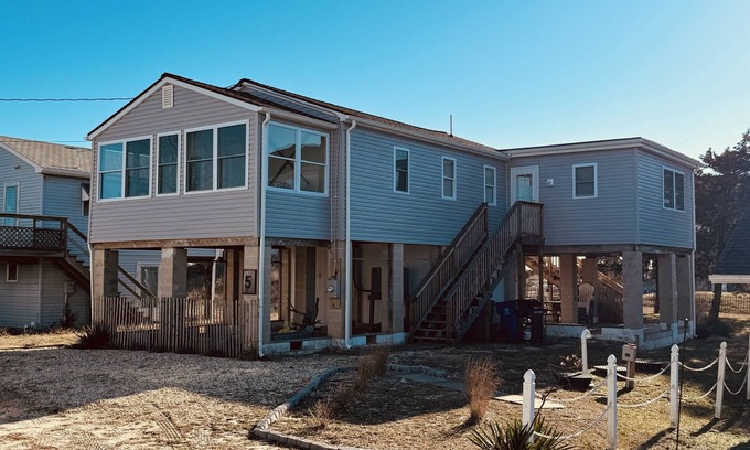 Broadkill Beach Cottage | Steps to the Beach. Pet-friendly cottage with a great view of the water!