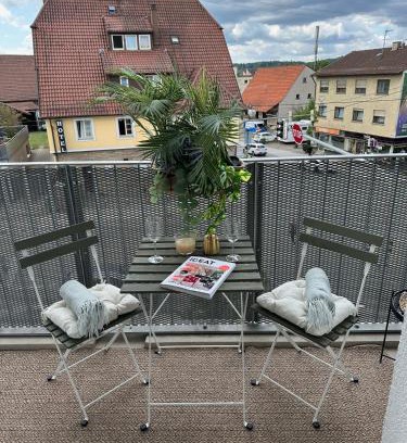 Leinfelden-Echterdingen Apartment | Stilvolles und modernes Appartement mit sonnigem Balkon in Flughafen- und Messenähe 31
