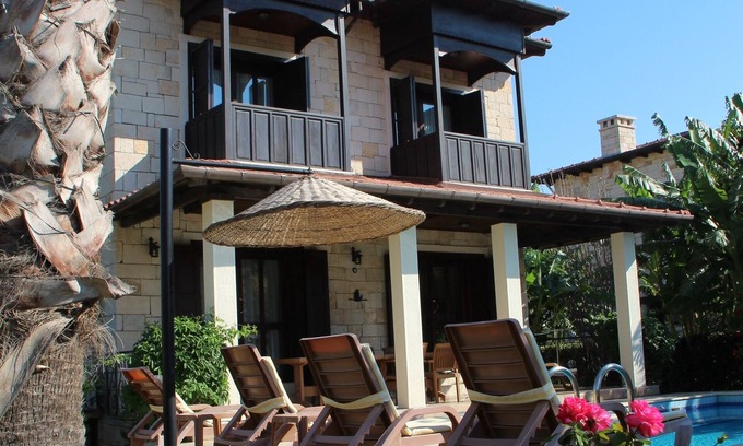 Dalyan Villa | Stone Built Villa With Private Pool, Gardens And Mountain Views