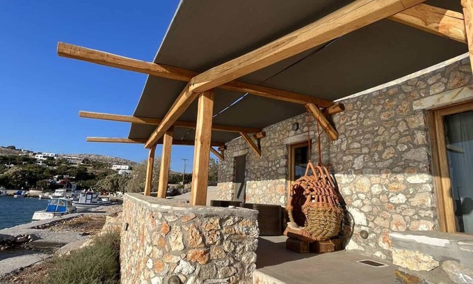 Patmos House | Stone house next to the Sea on Arki island