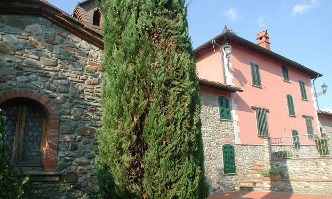 Barberino di Mugello Villa | STONE VILLA WITH BEAUTIFUL VIEW OF THE LAKE
