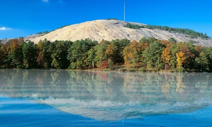 Stone Mountain Historic Village House | Stonemountain Home-Walk to the Mountain