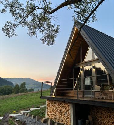 Plavya Cabin | Stryh xata котедж в Карпатах з чаном-джакузі