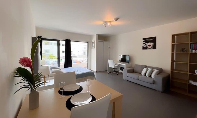 Maho Apartment | Studio à 5 min de marche de Mullet Bay