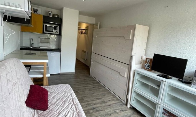 Prapoutel Apartment | Studio 18 m² at the foot of the slopes