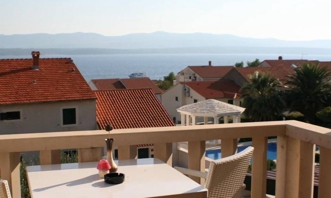 Bol Apartment | Studio apartment in Bol with Seaview, Balcony, Air condition, WIFI (3417-3)