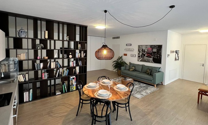 Vico Morcote Apartment | Studio apartment with beautiful view on the lake and mountains
