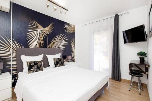 Eze Apartment | Studio au calme, avec terrasse et parking à Eze village