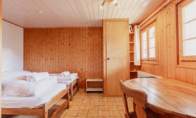 Grimentz Apartment | Studio Avec vue sur les Montagnes