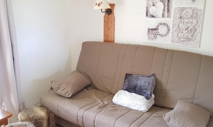 La Joue du Loup Apartment | Studio cabine 4 personnes, terrasse, parking, animaux admis - FR-1-504-363
