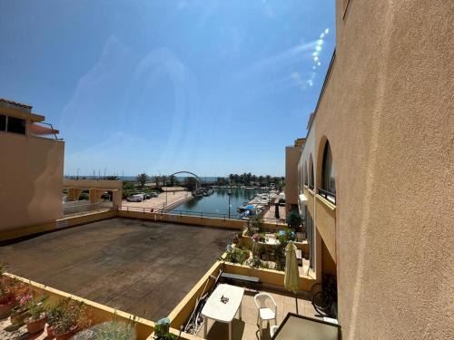 Sete Apartment | Studio cabine avec loggia et parking, proche plage - FR-1-338-626