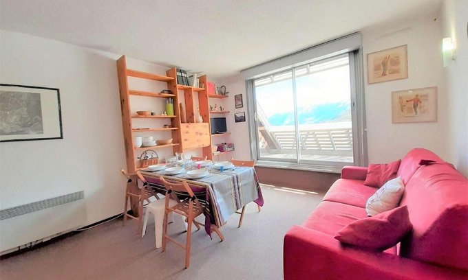 Piau Engaly Apartment | Studio Cabine cosy pour 6 pers. avec TV, kitchenette équipée et casier à ski à Piau-Engaly - FR-1-457-319