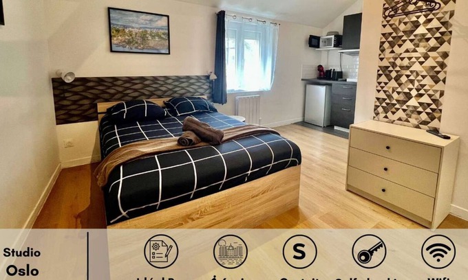 Chatellerault Apartment | Studio charmant et cosy en centre-ville