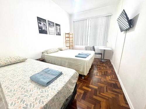 Zona Sul Apartment | STUDIO COBAL DO HUMAITÁ , COMPLETO ATÉ 3 p, COM AR, WIFI, NETFLIX, pauloangerami VP508