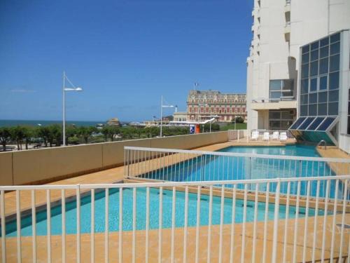 Biarritz Apartment | Studio en front de mer avec piscine à Biarritz - FR-1-3-418