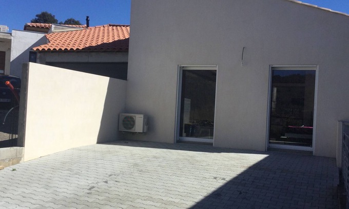 Murviel-les-Montpellier Apartment | Studio with new mezzanine (45 m2) + handicap accessible terrace