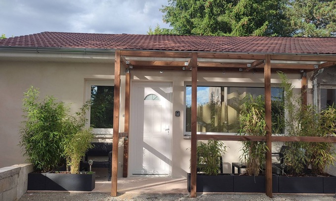 Oyonnax Apartment | Studio in new private property with terrace in good location