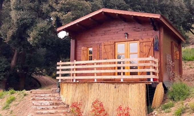 Serra-di-Scopamene Ski Chalet | Studio in wooden chalet with mezzanine 1h15 from Ajaccio