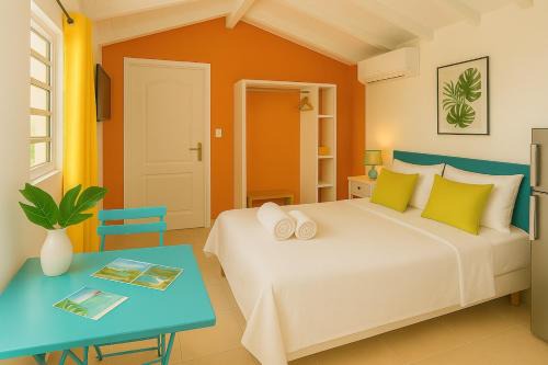 Sainte-Anne Apartment | Studio Karaib à 15mn à pied de la plage du bourg